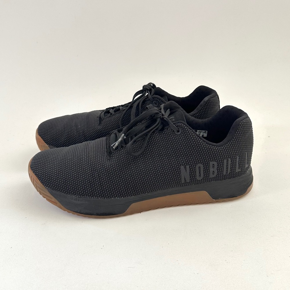 Nobull Outwork Edge Shoes Mens 12.5 Black Training Gym Workout Sneakers Athletic